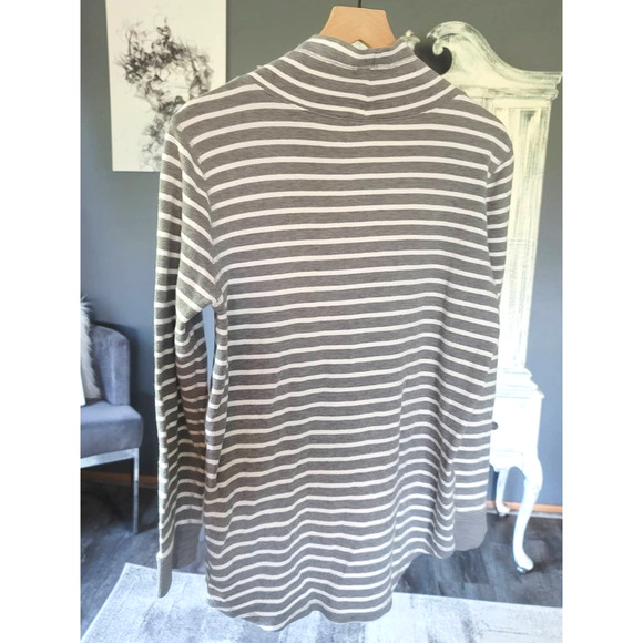 EUC J.Crew Thermal Sweatshirt Top - Large - Picture 3 of 9